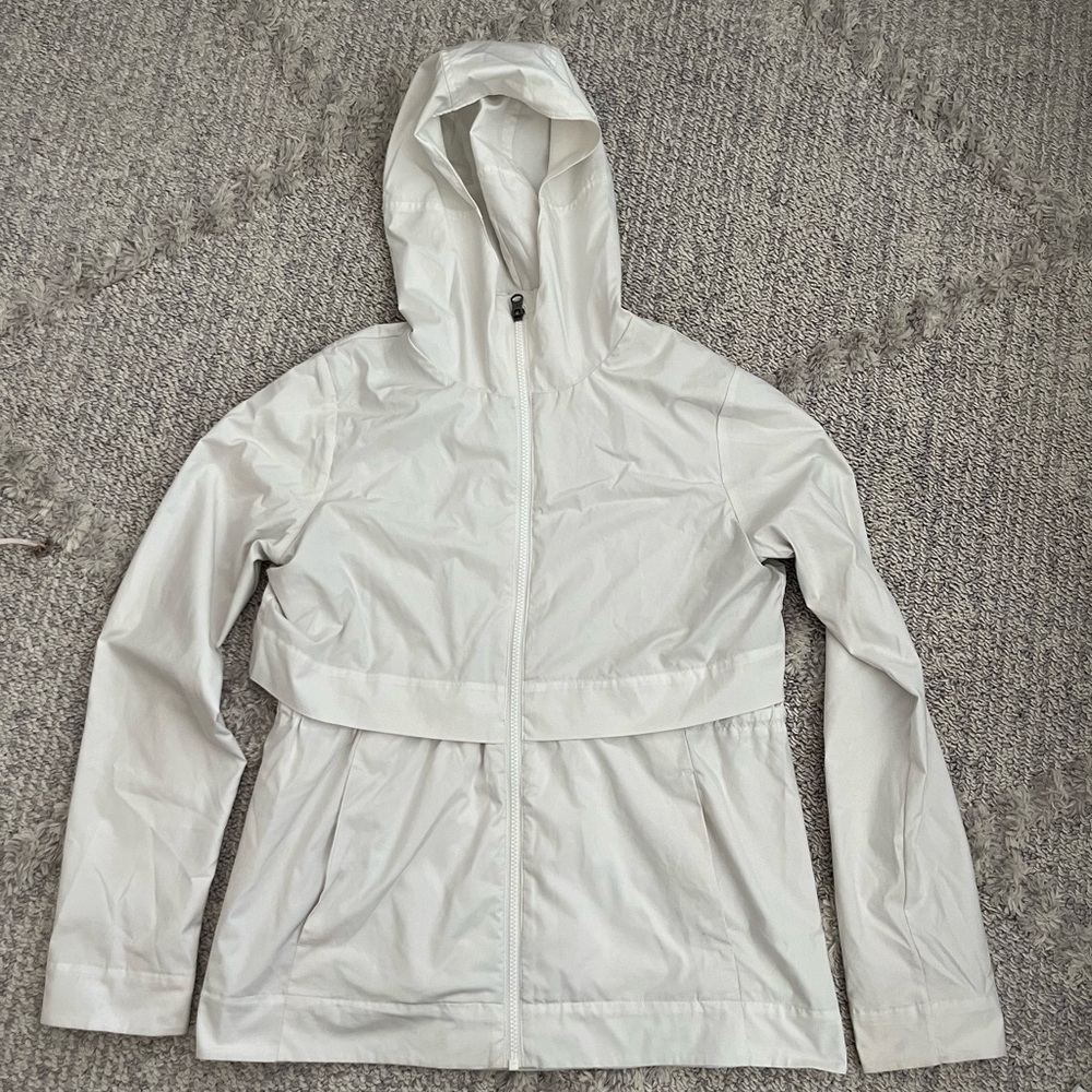 LULULEMON Women's White Hooded Jacket